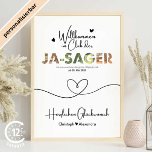 Personalisiertes Geldgeschenk zur Hochzeit
